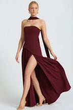Penelope Collar Bustier Dress - Belle Marrie