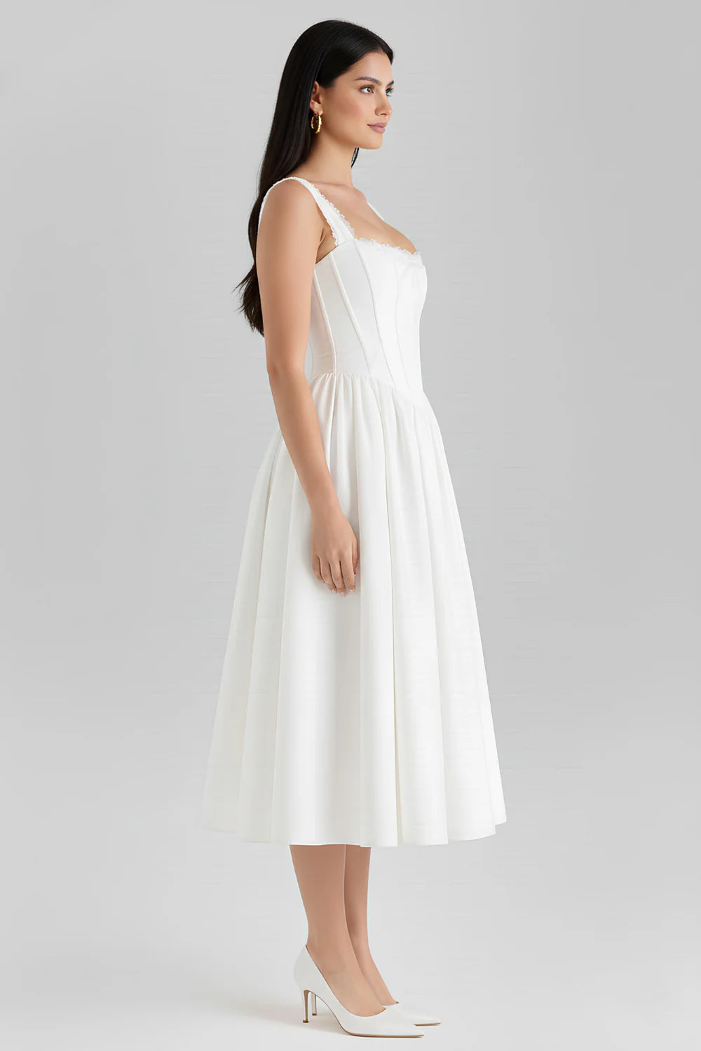 Vivienne Bustier Dress - Belle Marrie