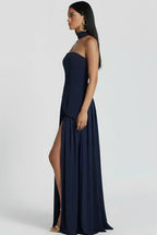 Penelope Collar Bustier Dress - Belle Marrie