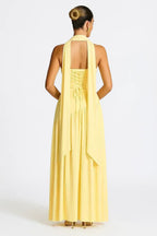Penelope Collar Bustier Dress - Belle Marrie