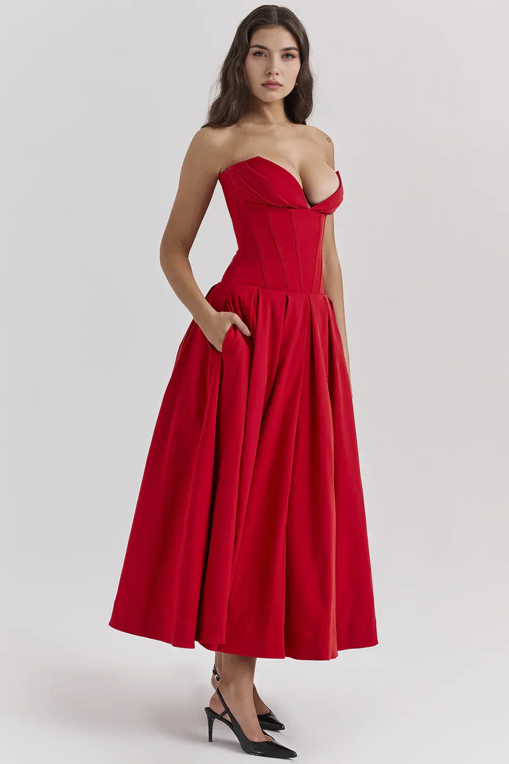 Valencia Shaping Dress - Belle Marrie