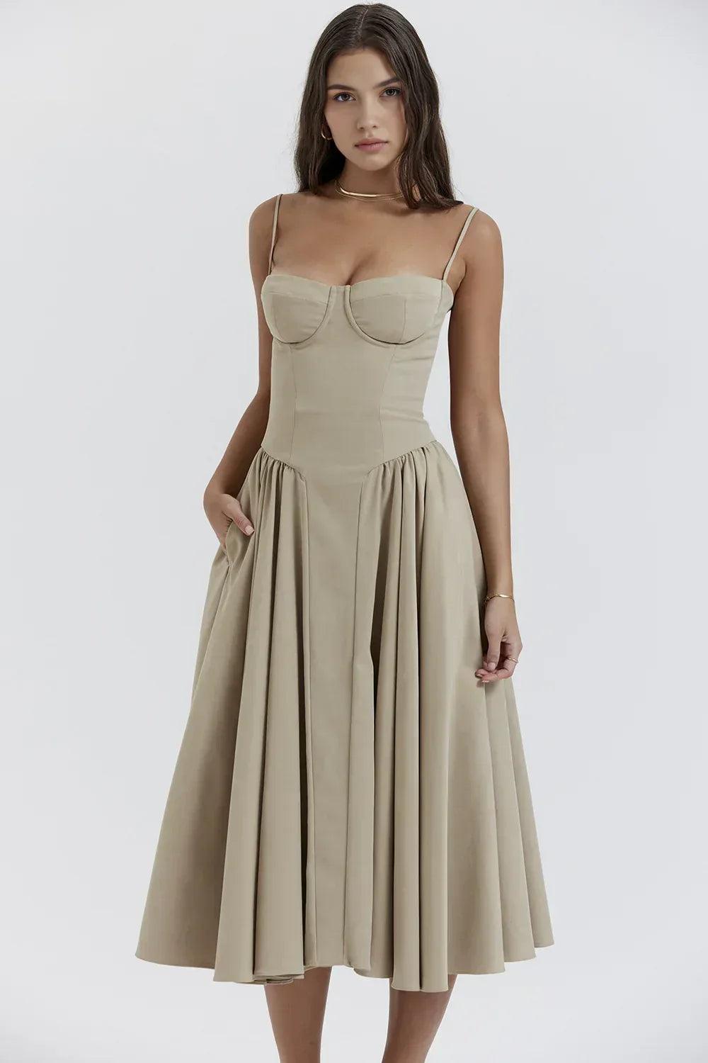 Basic Summer Shaping Dress - Belle Marrie