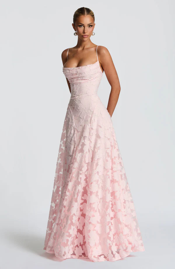 Victoria Long Bustier Dress