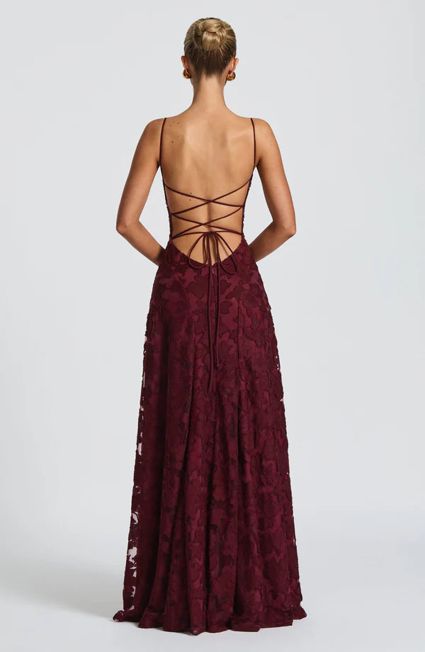 Victoria Long Bustier Dress