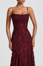 Victoria Long Bustier Dress