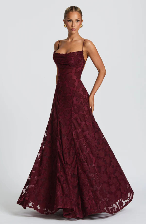Victoria Long Bustier Dress