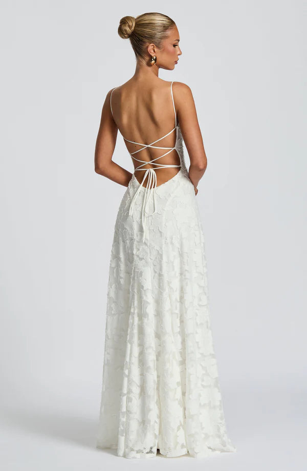 Victoria Long Bustier Dress