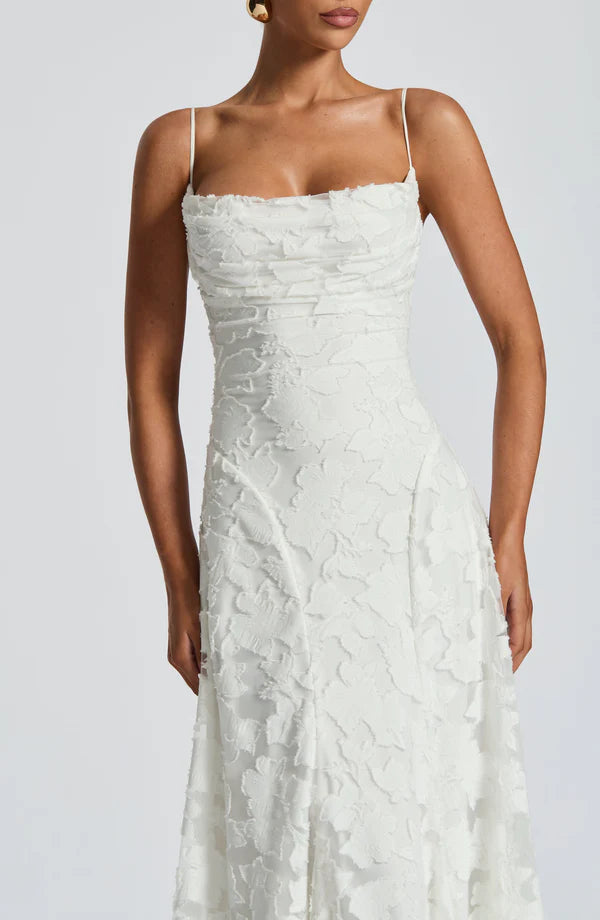 Victoria Long Bustier Dress