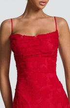Victoria Long Bustier Dress